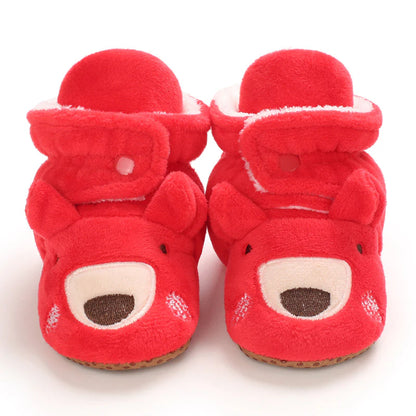 Weihnachtshausschuhe für Kinder - Süße Rentier & Santa Designs