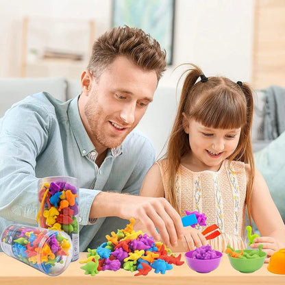Montessori Buntes Sortierspiel