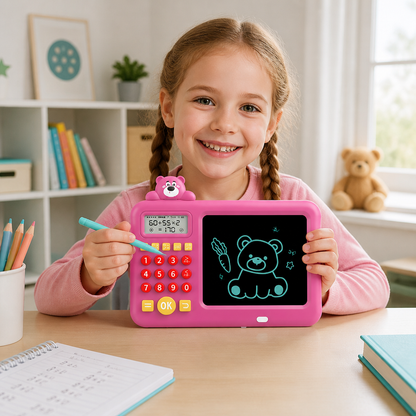 Interaktives Mathe-Zeichen- & Lösch-Lernset für Kinder