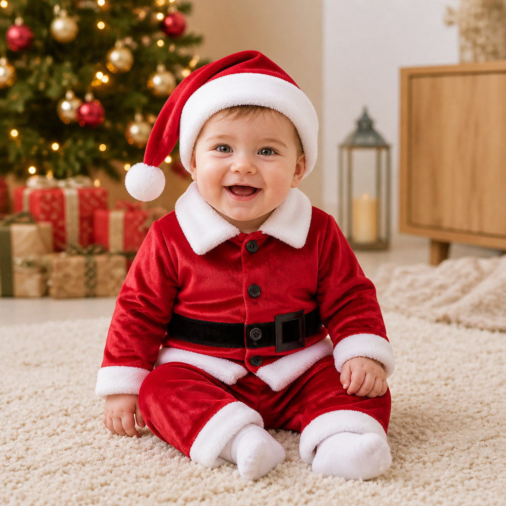 Weihnachtsmann-Kostümsets für Babys & Kleinkinder