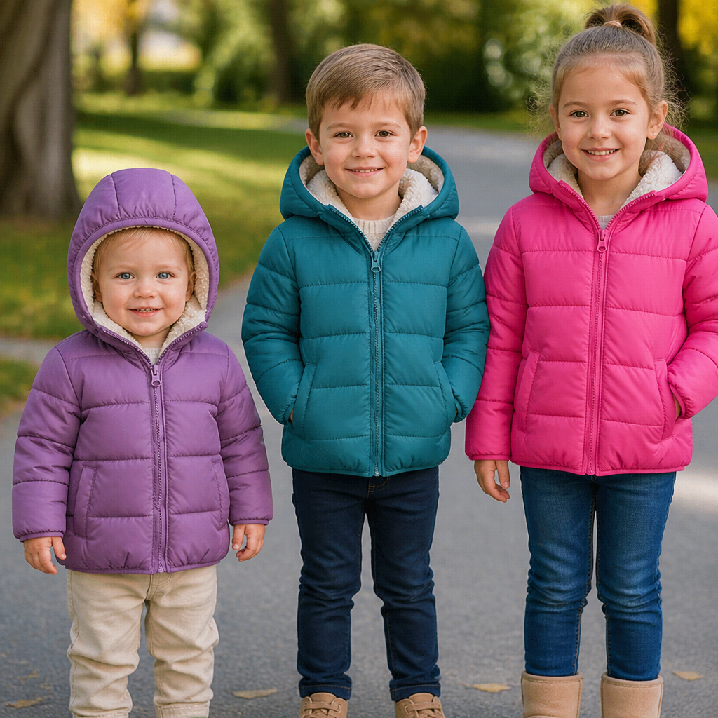 Gefütterte Steppjacke für Babys & Kleinkinder