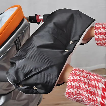 Kuscheliger Handwärmer für Kinderwagen