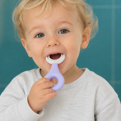 U-förmige Zahnbürste für Kinder