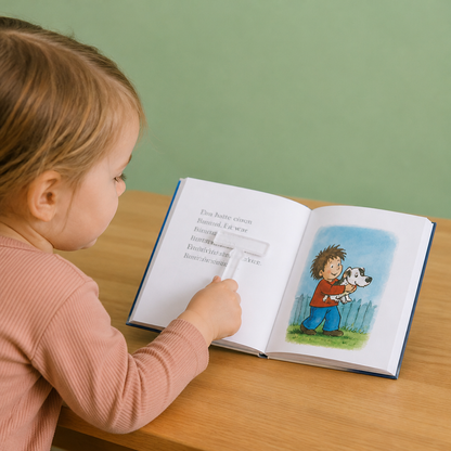 Finger-Lesehilfe für Kinder – Transparente Lesezeilenhilfe