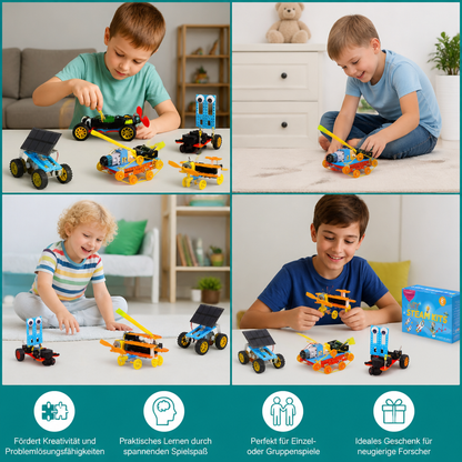 5-in-1 DIY-MINT-Fahrzeug-Bauset für Kinder