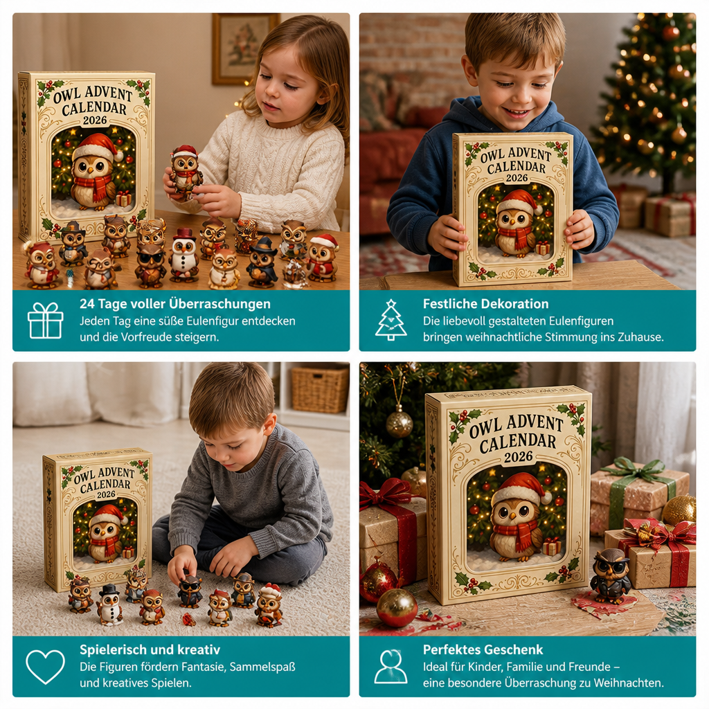 24-Tage Eulen-Adventskalender