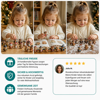 24-Tage Eulen-Adventskalender