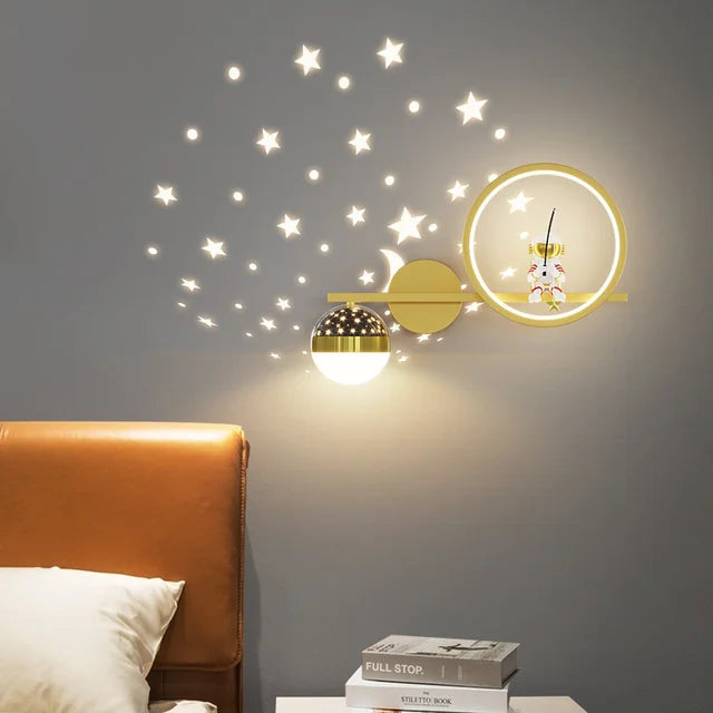 Moderne Wandlampe für Kinderzimmer
