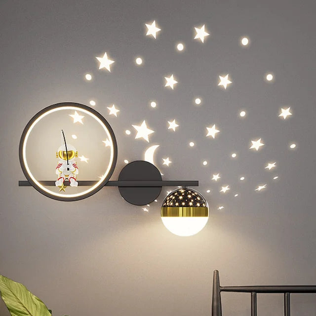 Moderne Wandlampe für Kinderzimmer
