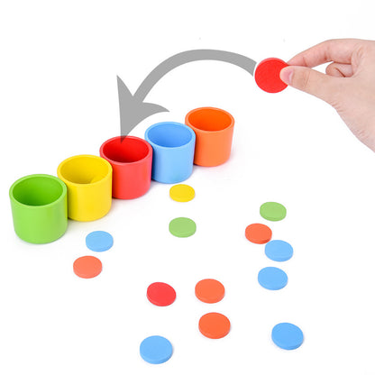 Montessori Stapelbecher Spielzeug