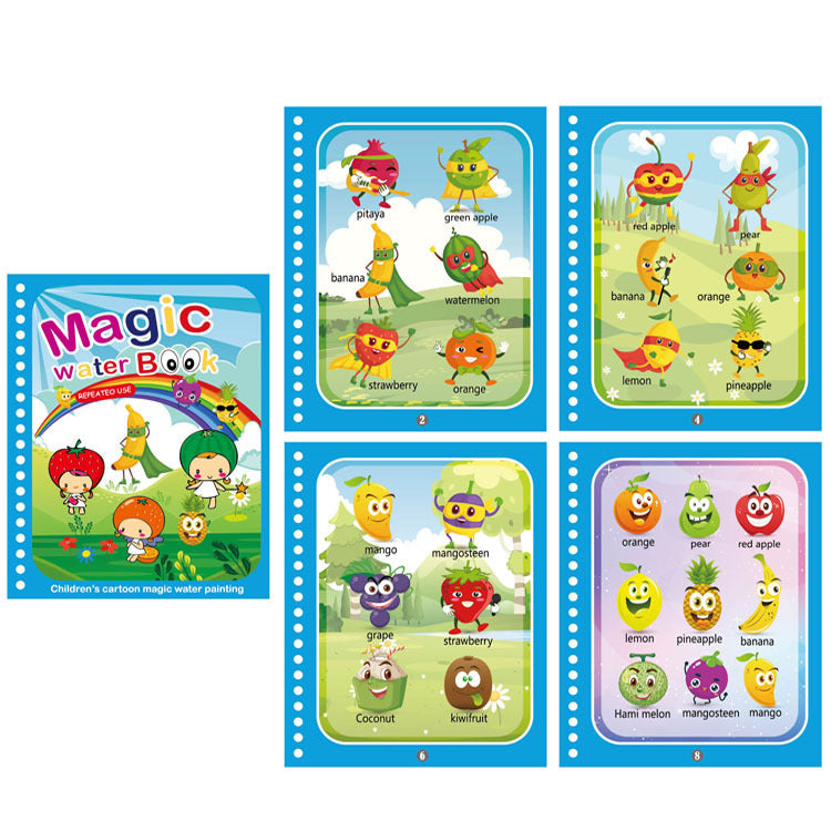 Magisches Wasser Malbuch für Kinder