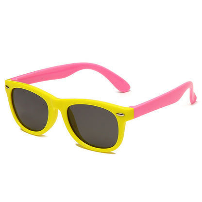 Kinder Flex Sonnenbrille mit Flexiblem und robustem Rahmen