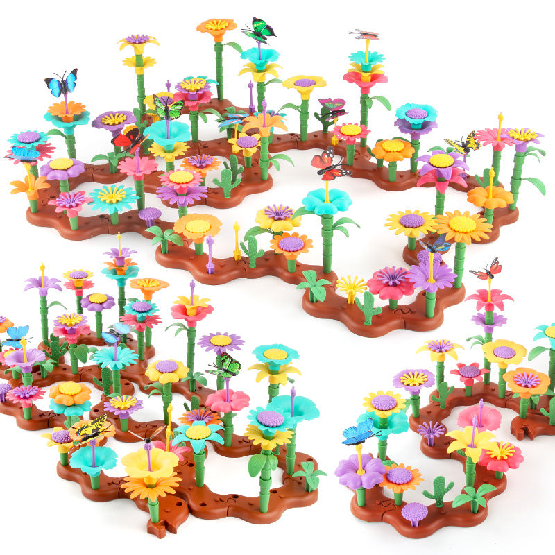 Kreative Blumen Spielsteine