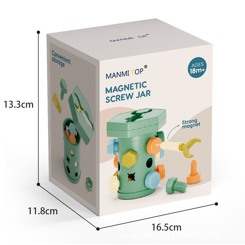 Montessori Schrauben Spielset