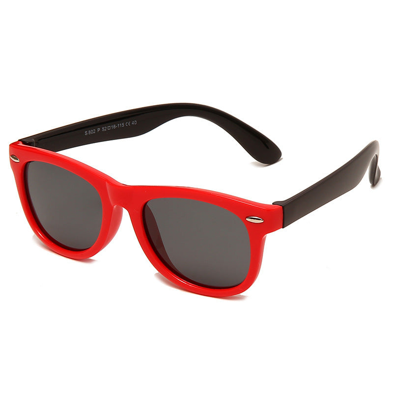 Kinder Flex Sonnenbrille mit Flexiblem und robustem Rahmen