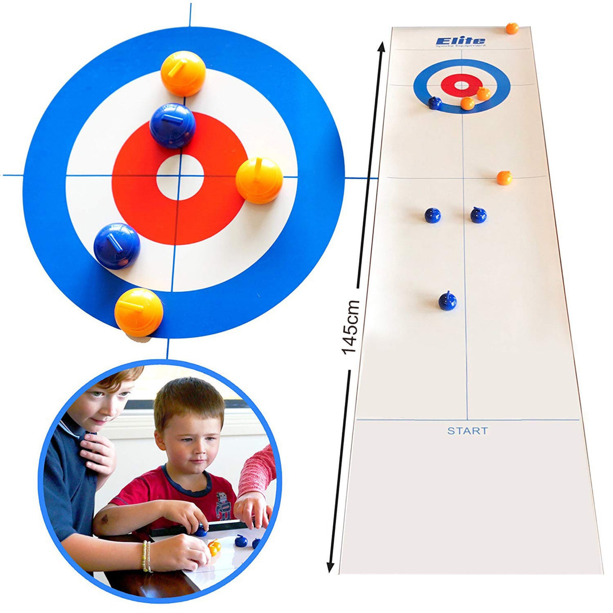 Curling Mini Spiel für Zuhause