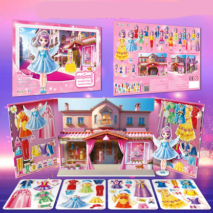 Faltbare Mode Botique Spielbuch