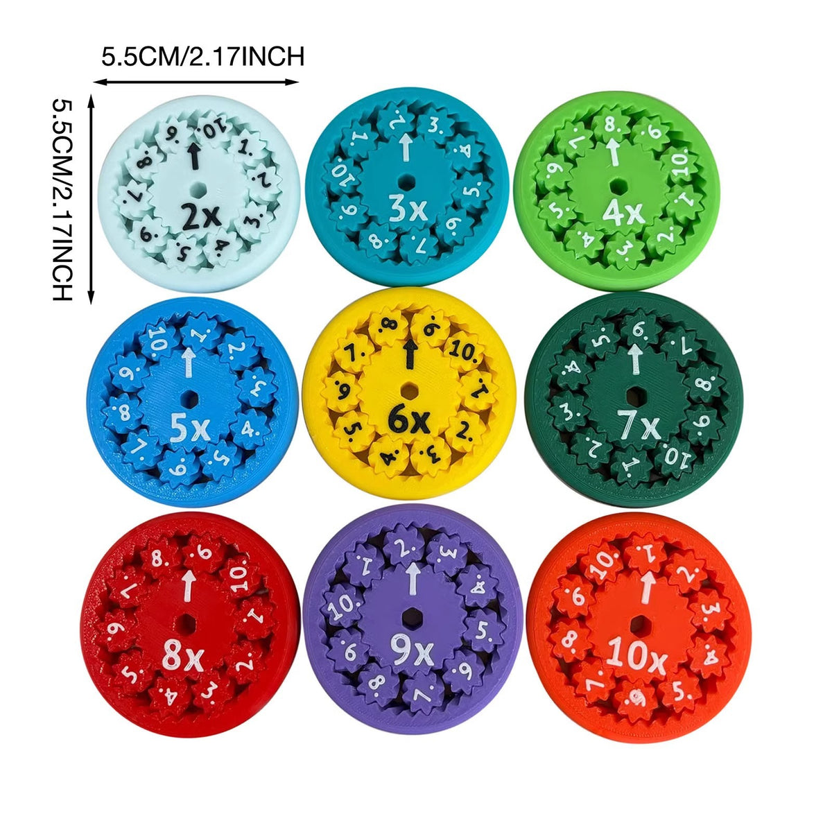 Mathematik Lernspiel Fidget Spinner