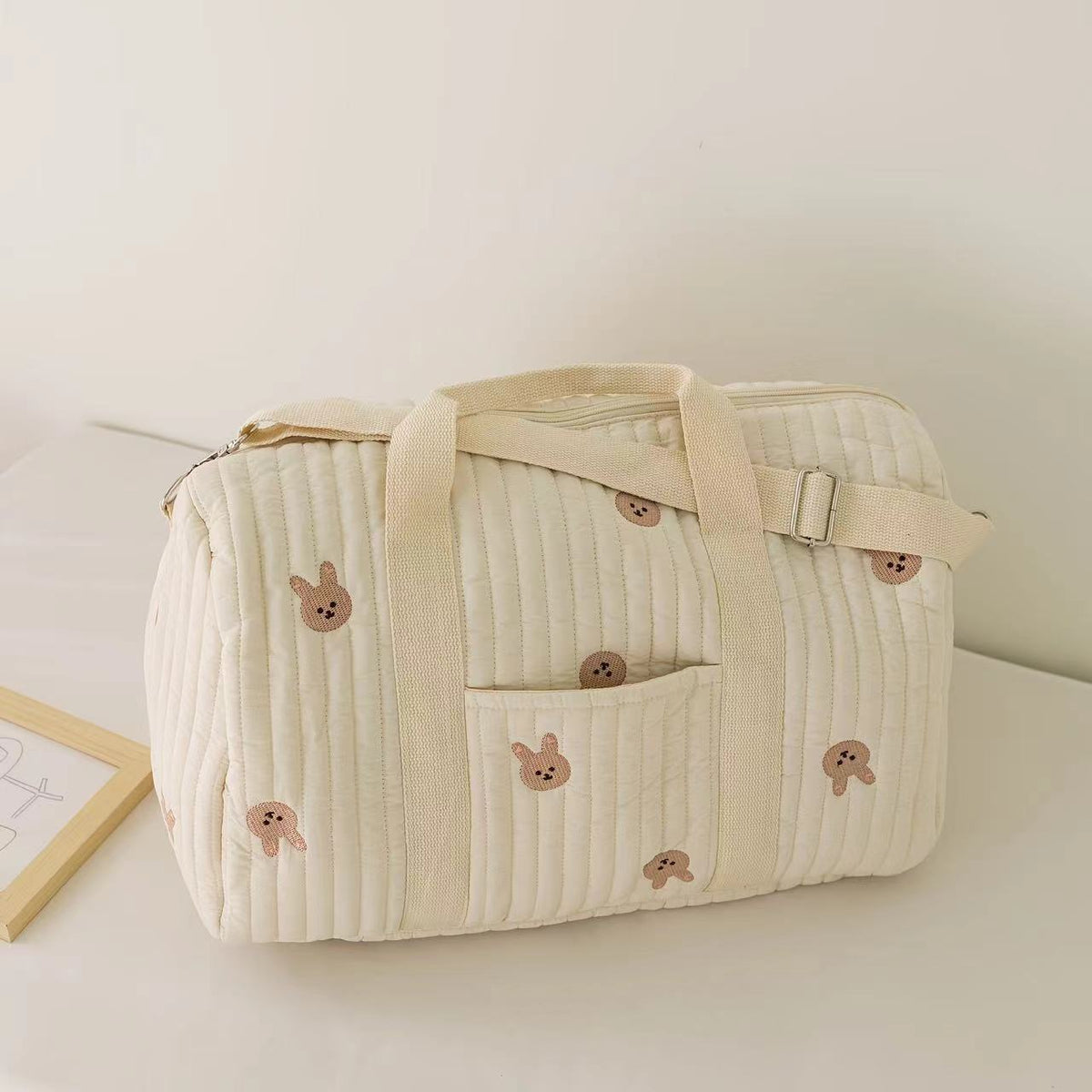Große Mammi Baby Tasche - Platz für alles was Mütter brauchen!