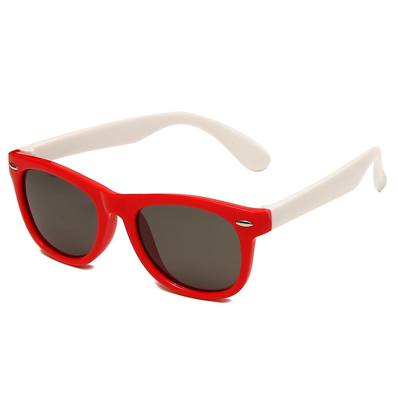 Kinder Flex Sonnenbrille mit Flexiblem und robustem Rahmen