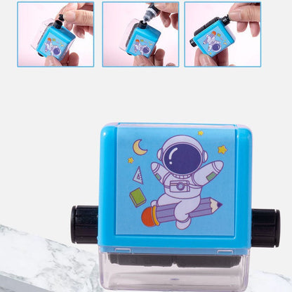 Mathematischer Stempel Roller zum Rechnen Lernen