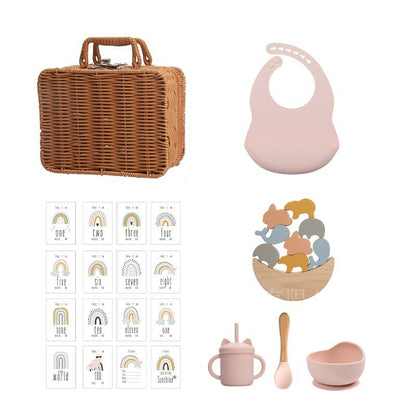 Niedlicher Baby Geschenkkorb