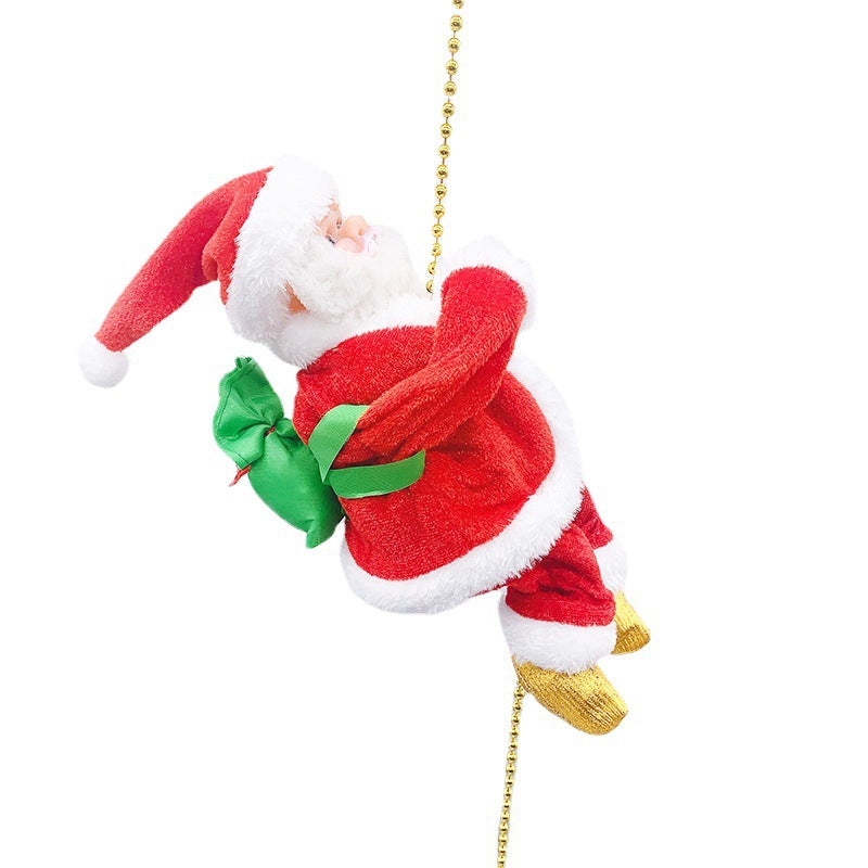 Kletternder Weihnachtsmann Kinder Spielzeug