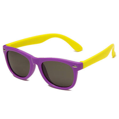 Kinder Flex Sonnenbrille mit Flexiblem und robustem Rahmen