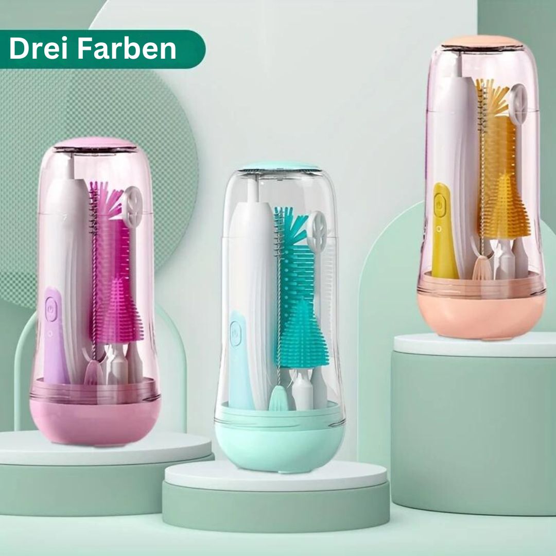 Praktischer 6in1 Baby Fläschchen Reiniger
