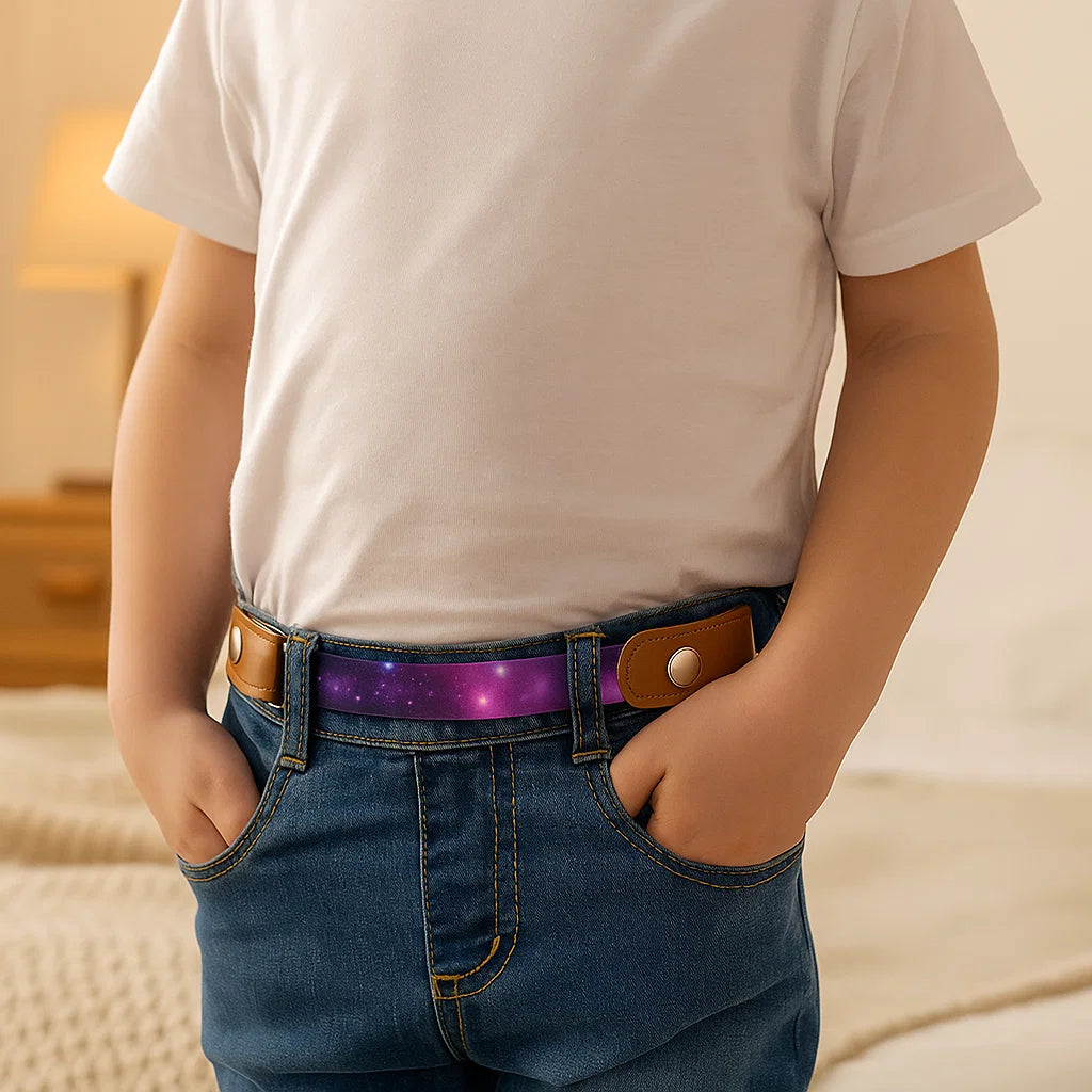 Angenehme Elastische Kinder Gürtel - Passend für jedes Alter