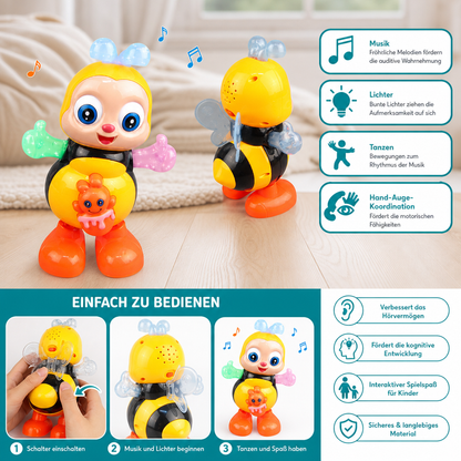 Musikalisches tanzendes Bienen-Spielzeug mit Licht & Musik