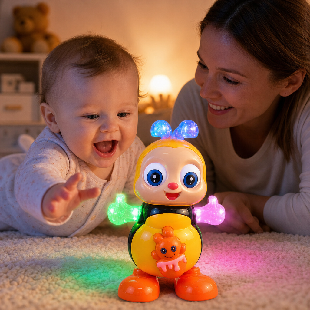 Musikalisches tanzendes Bienen-Spielzeug mit Licht & Musik