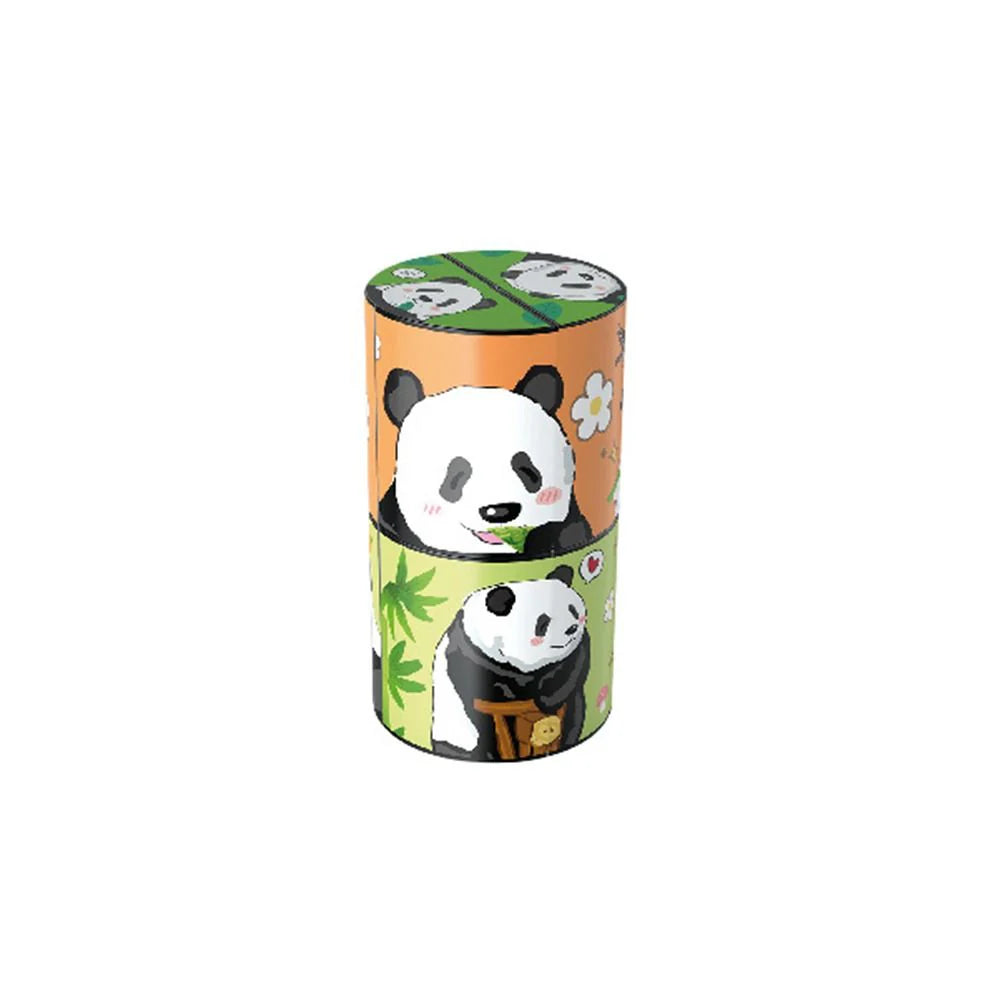 Pädagogische Unterhaltung - Panda Rätselwürfel mit Tiermotiven für Kinder
