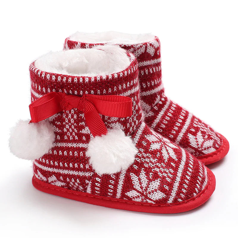 Weihnachtshausschuhe für Kinder - Süße Rentier & Santa Designs