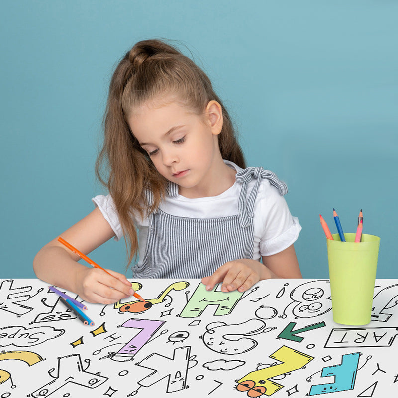 Lassen Sie Die Fantasie Ihrer Kinder Fliegen! - XXL- Malpapier