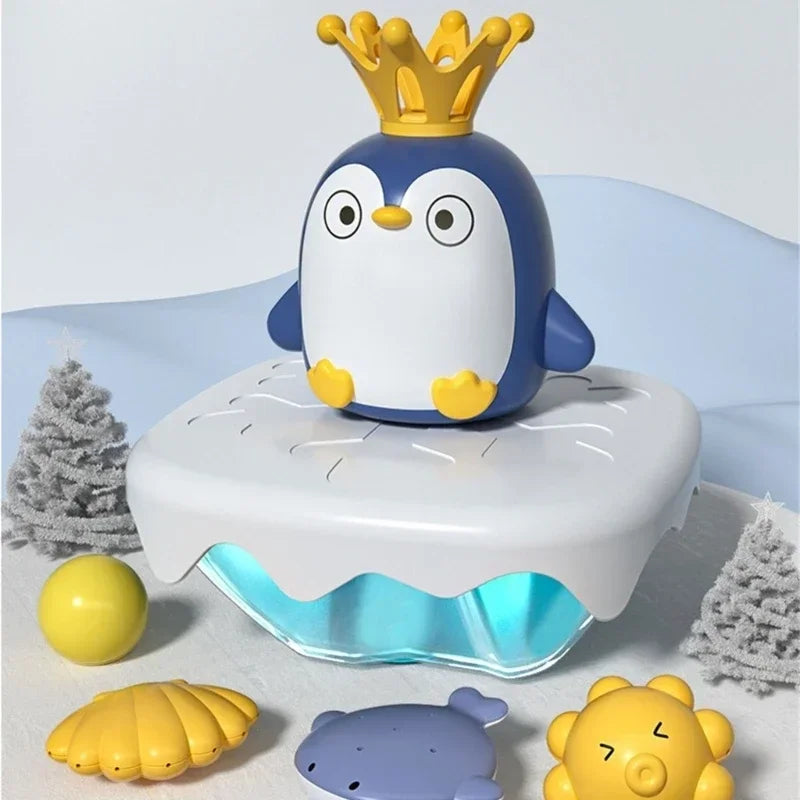 Pinguin Fontäne Badespielzeug