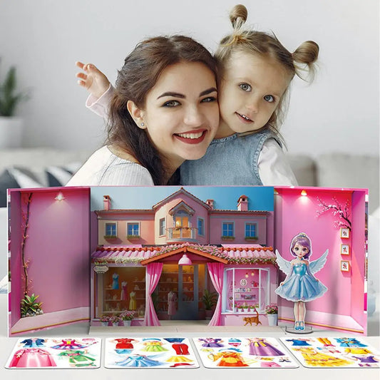 Faltbare Mode Botique Spielbuch