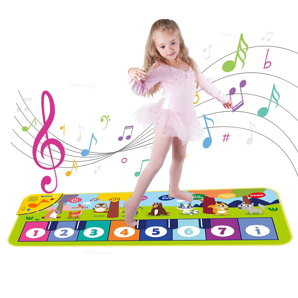 Musikalische Piano Spielmatte