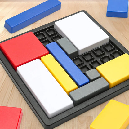 Kreatives geometrisches Block-Puzzlespiel