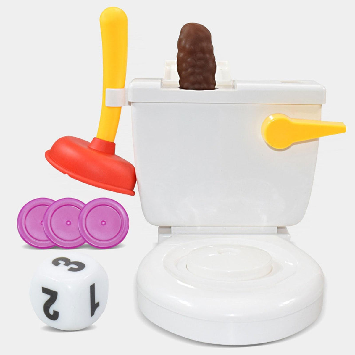 Toiletten-Chaos – Das lustige Familien-Wurfspiel