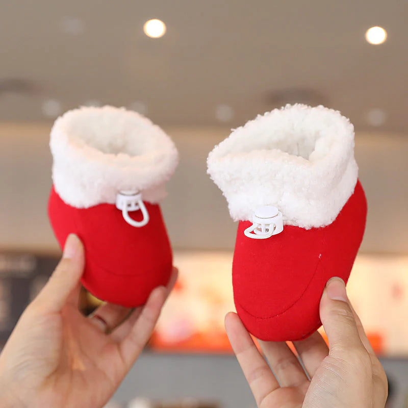 Weihnachtshausschuhe für Kinder - Süße Rentier & Santa Designs