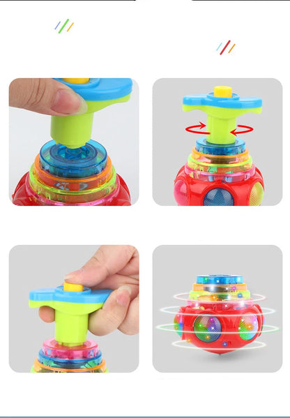 Leuchtendes Kreisel Spielzeug