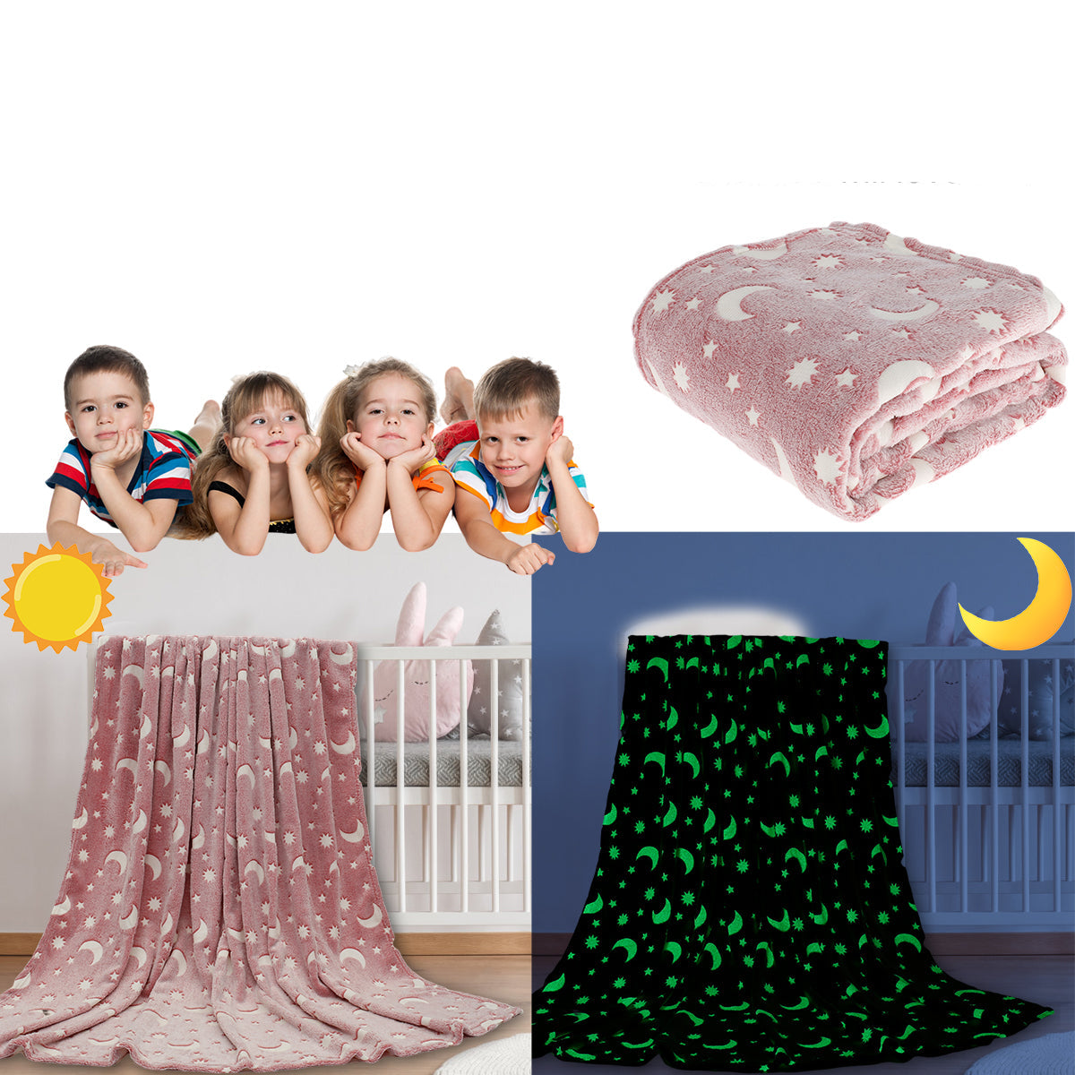 Schimmernde Nacht Sternen Decke