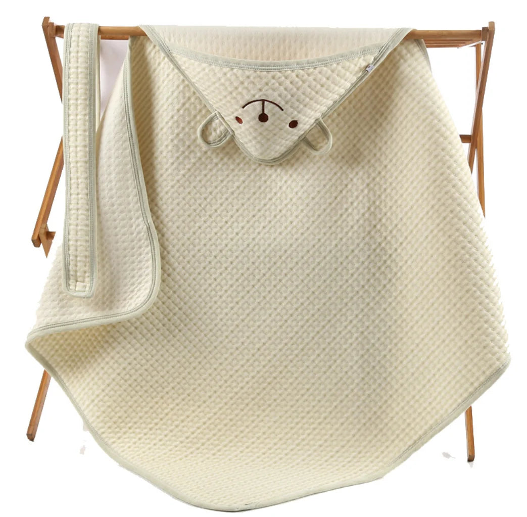 Baby Kapuzenhandtuch – Weiches, saugfähiges Handtuch für Babys