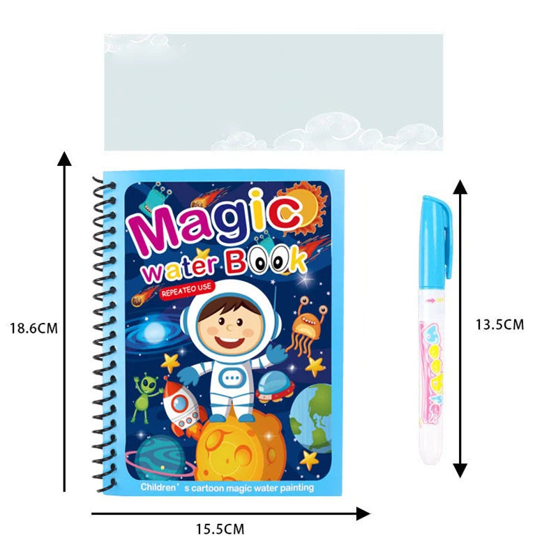 Magisches Wasser Malbuch für Kinder