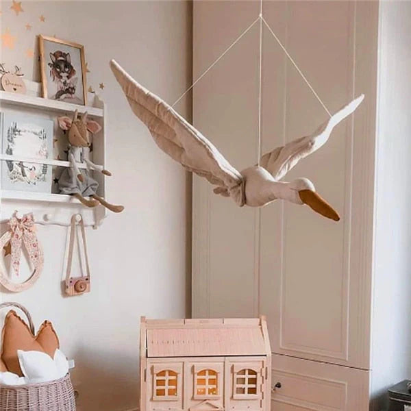 Speziell für Kinderzimmer – Dekorative Schwan-Hängedeko für eine zauberhafte Atmosphäre