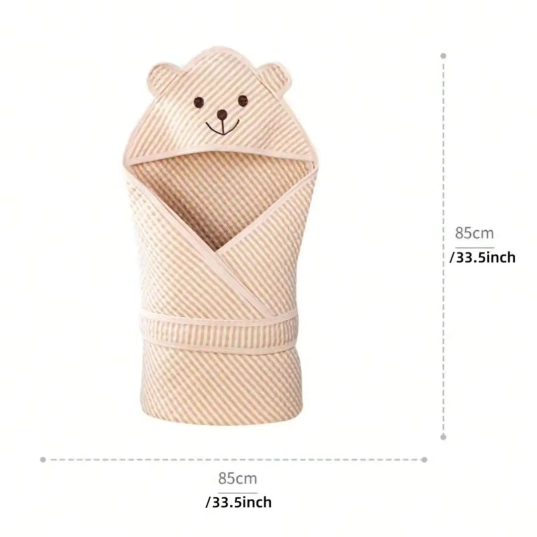 Baby Kapuzenhandtuch – Weiches, saugfähiges Handtuch für Babys