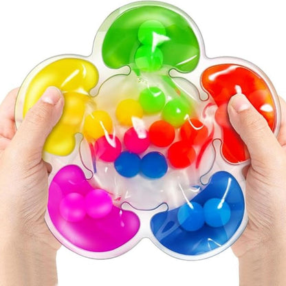 Sensorisches Farben Sortierspiel für Kinder