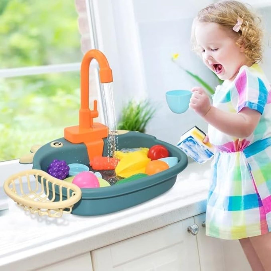 Interaktives Spielspülbecken – Wasser & Spaß für Kleine Küchenchefs