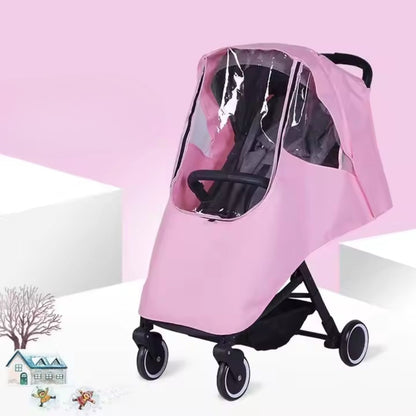 Kinderwagen Regenschutz – Wasserdichte Abdeckung für Kinderwagen
